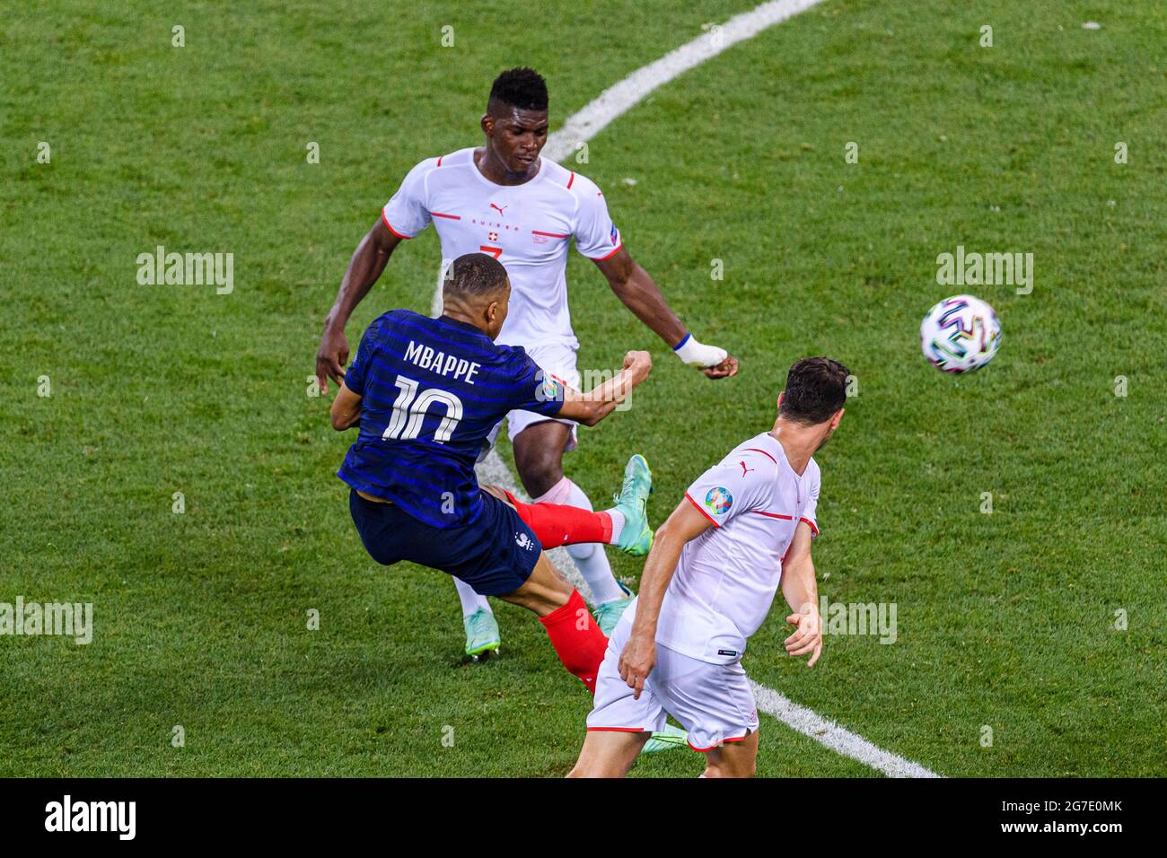 Bucharest Romania June Kylian Mbappe Of France L Attempts A