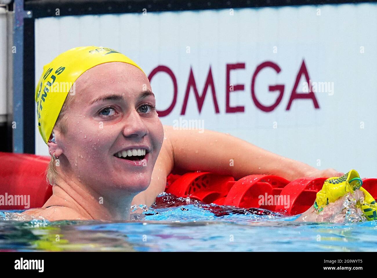 Tokyo Japan Th July Ariarne Titmus Of Australia Celebrates