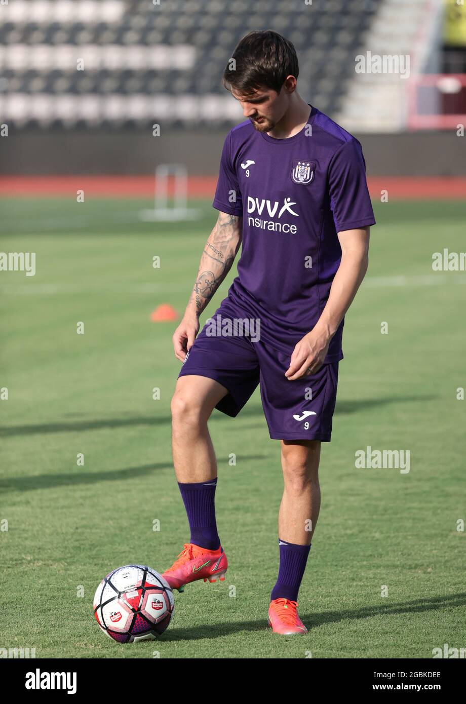 Anderlecht S Benito Raman Pictured During A Training Of Belgian Soccer