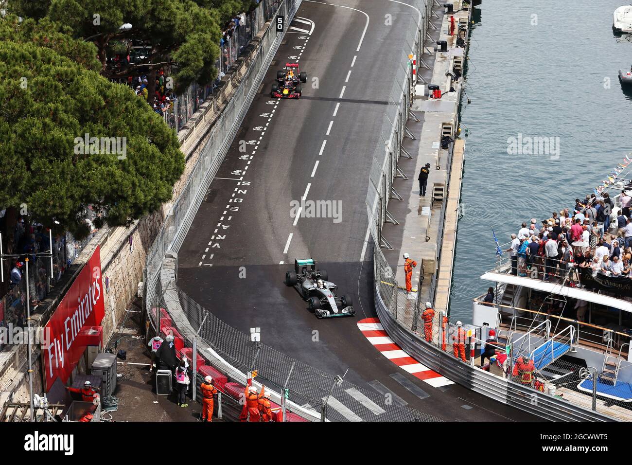 Lewis Hamilton GBR Mercedes AMG F1 W07 Hybrid Monaco Grand Prix