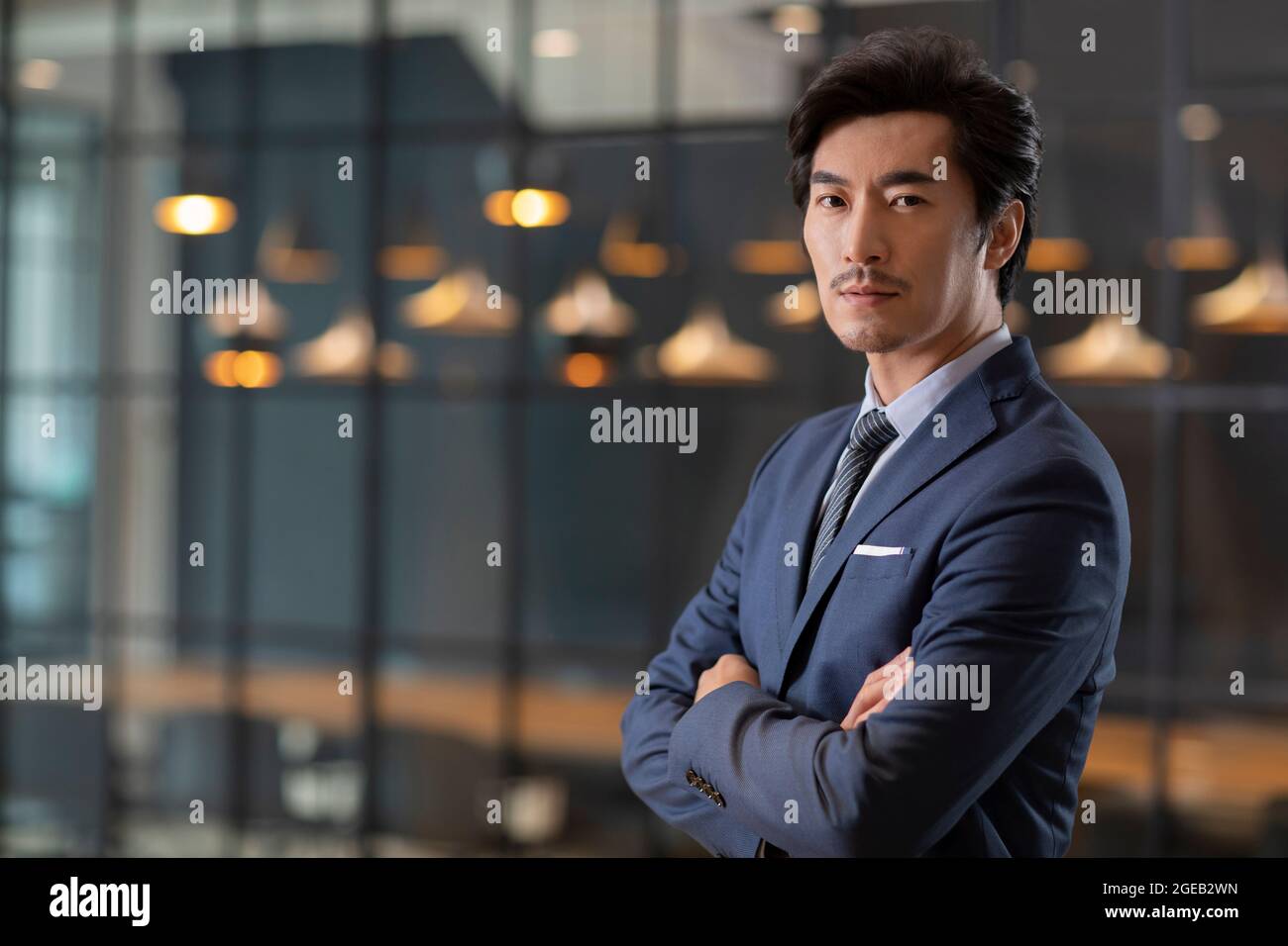 Successful Chinese Businessman Stock Photo Alamy