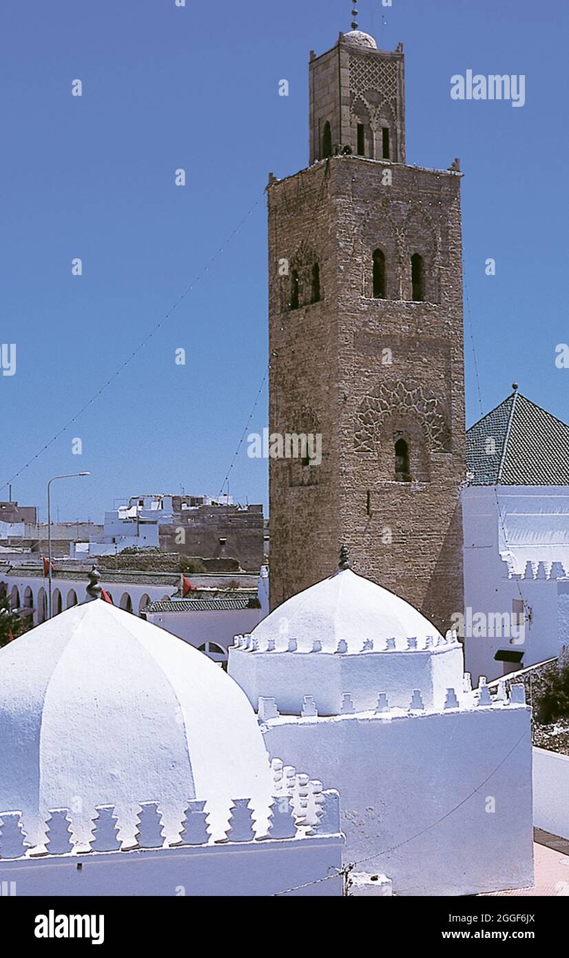 Old Portuguese Architecture In El Jadida Mazagan In Morocco Stock