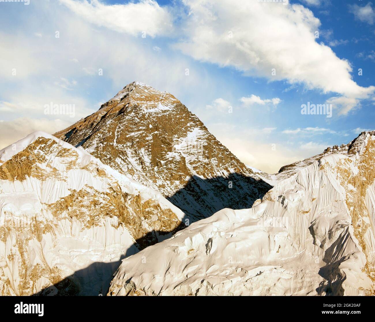 Evening View Of Everest From Kala Patthar Trek To Everest Base Camp