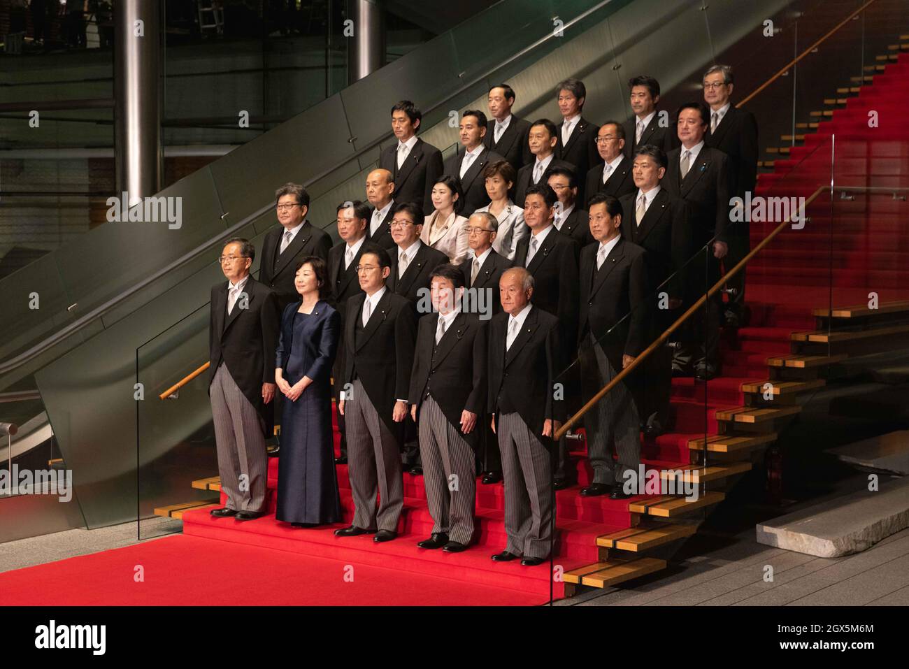 October Newly Appointed Japanese Prime Minister Fumio Kishida