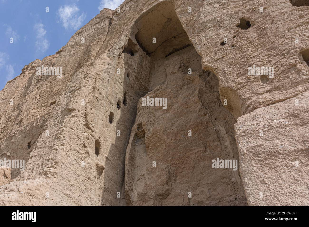 The Buddhas Of Bamiyan Valley Afghanistan Stock Photo Alamy