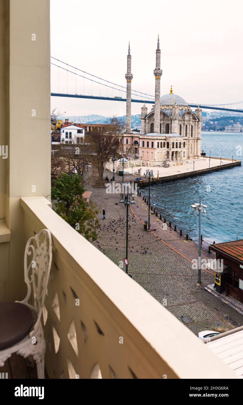 ISTANBUL TURKEY Beautiful Ortakoy View From Room Istanbul Bosphorus