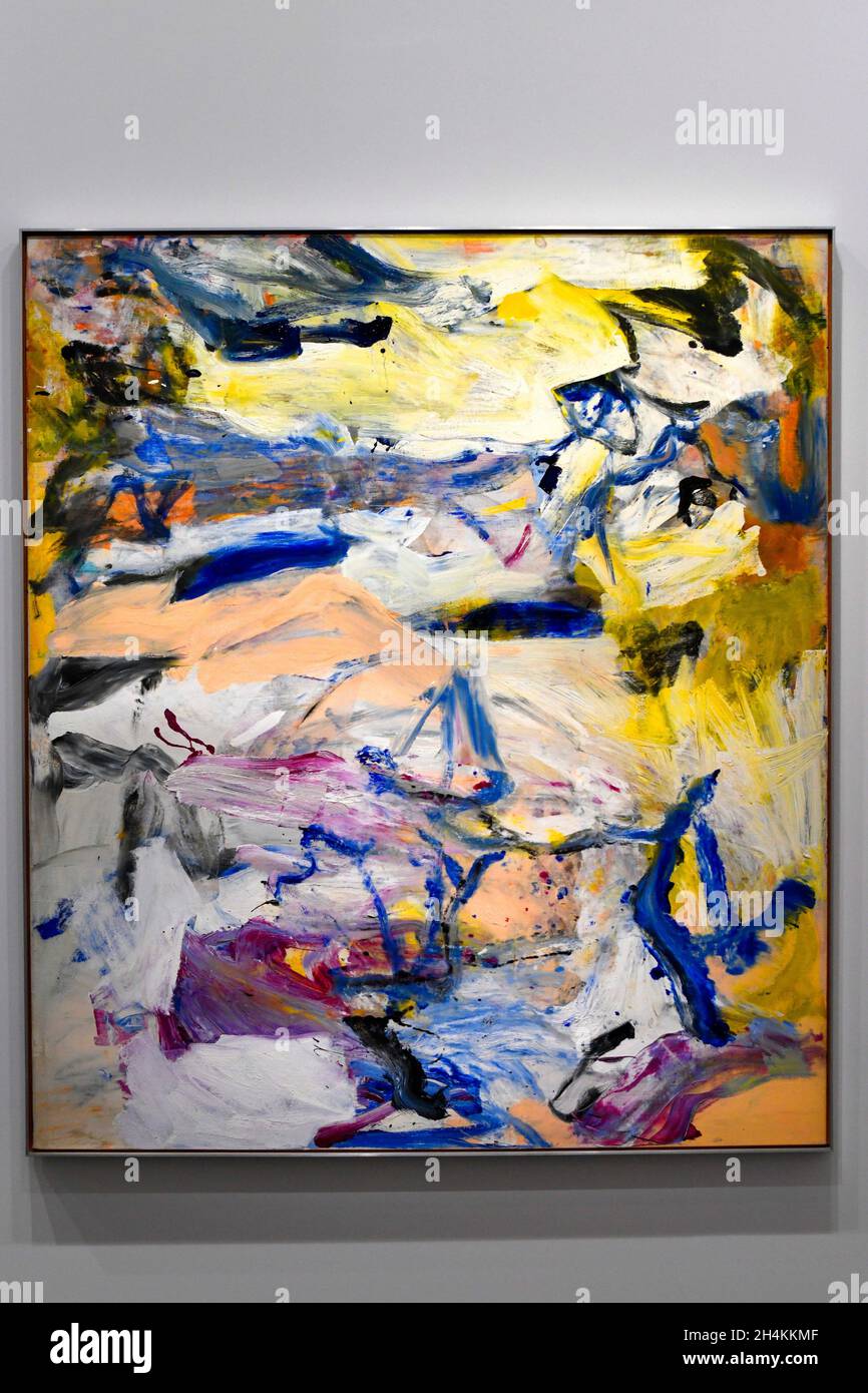 Whose Name Was Writ In Water 1975 Oil On Canvas Willem De Kooning