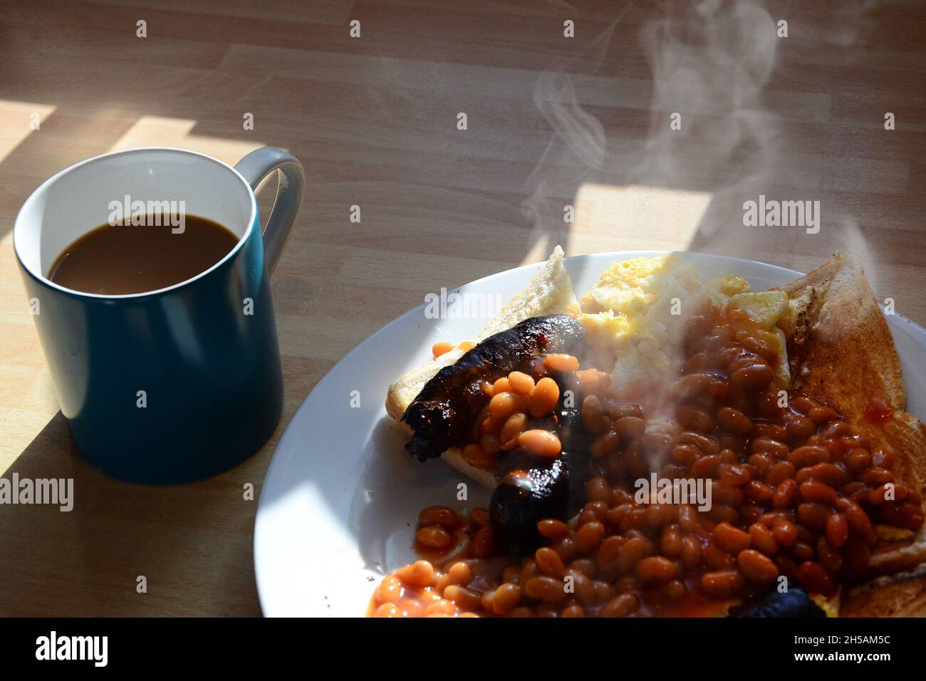 Traditional Full English Breakfast Stock Photo Alamy