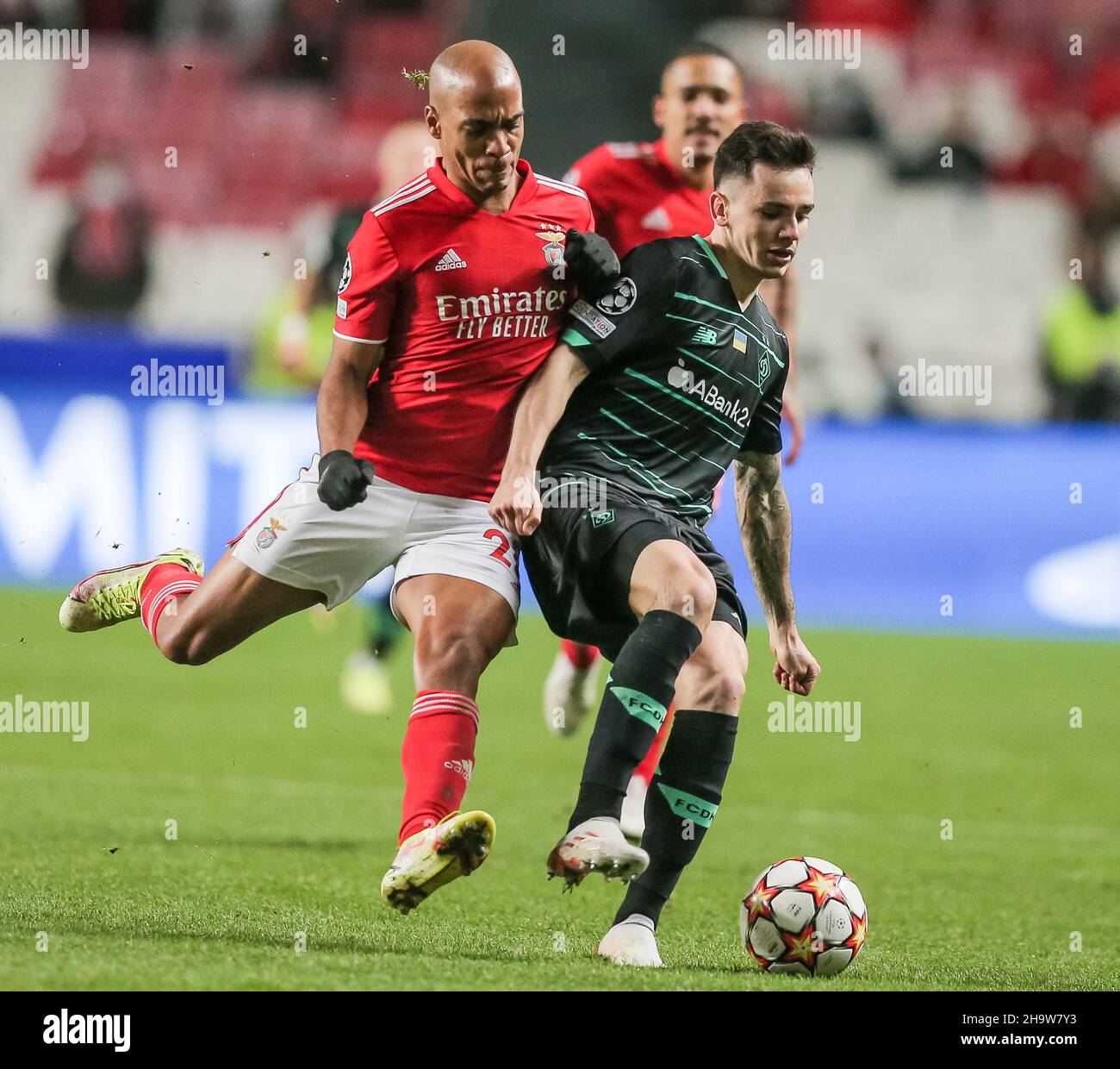 Lisbon 12 08 2021 Sport Lisboa E Benfica Hosted FC Dynamo Kyiv