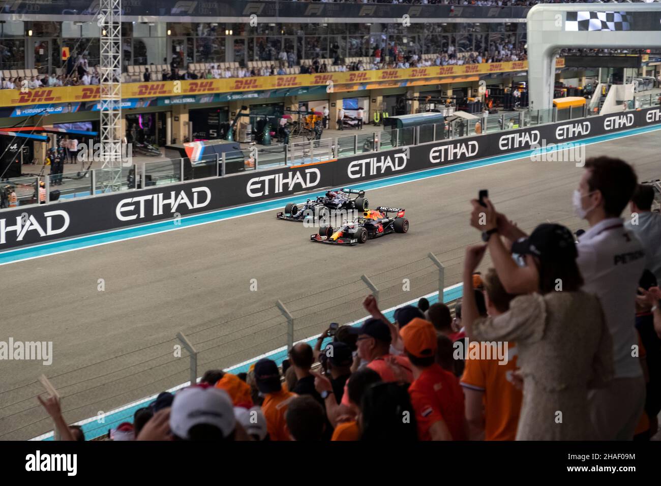 ABU DHABI UNITED ARAB EMIRATES DECEMBER 12 Sergio Perez Crosses