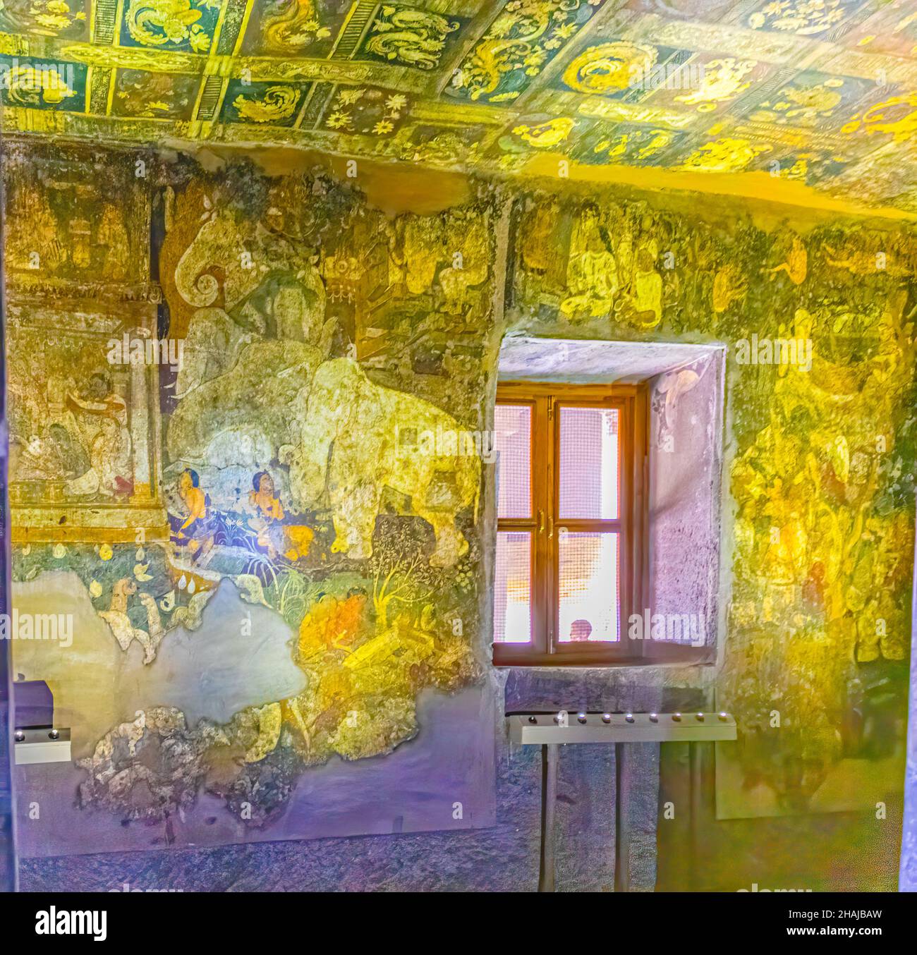 Painting Ajanta Caves India Hi Res Stock Photography And Images Alamy