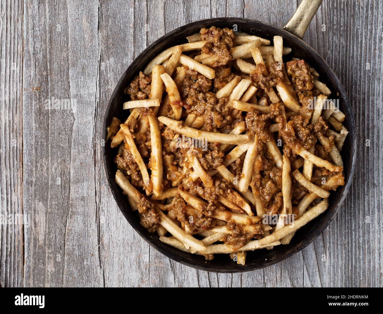 French Fries Bolognese Pommes Bologneses Stock Photo Alamy