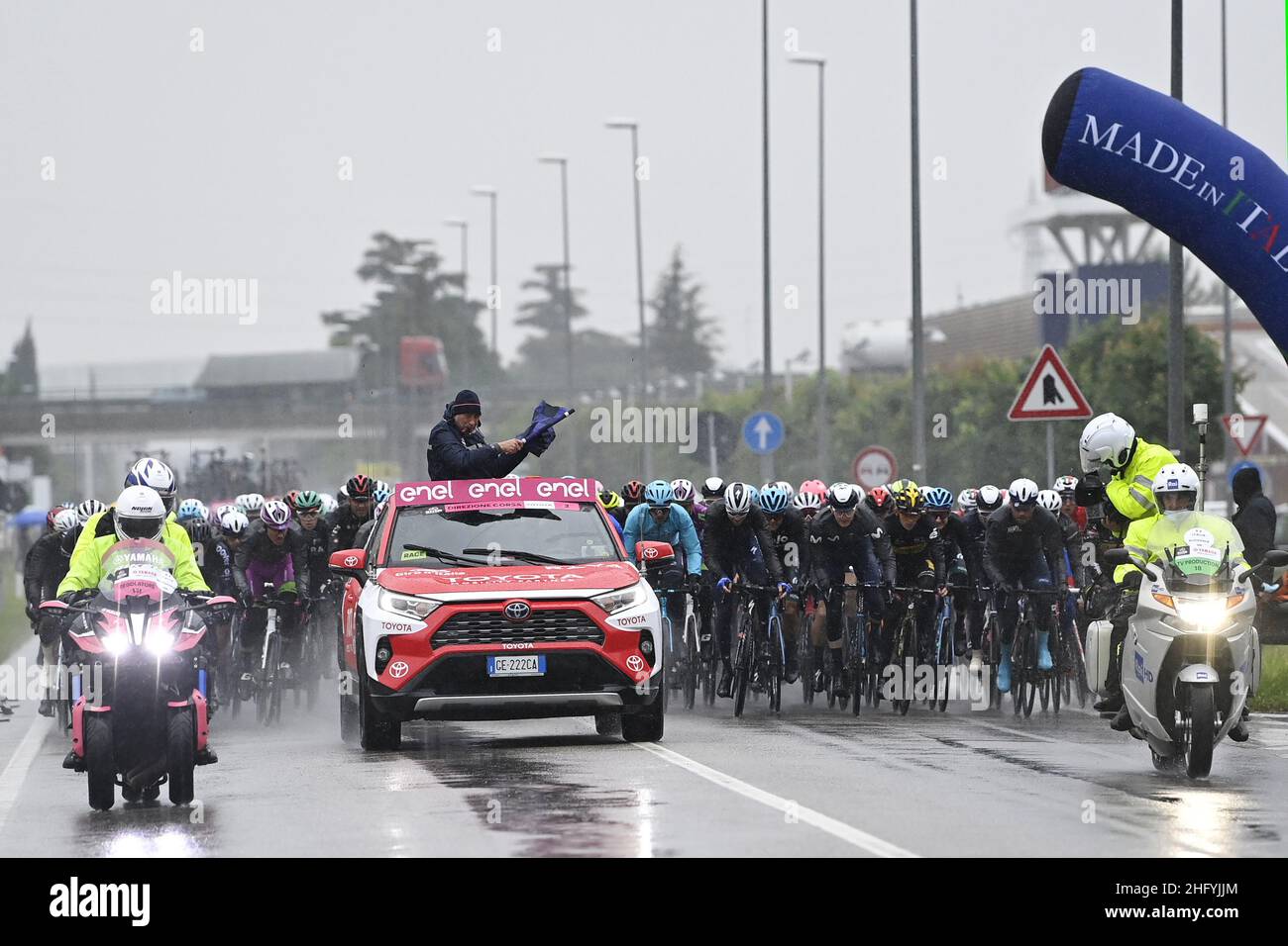 Fabio Ferrari LaPresse May 24 2021 Sacile Italy Sport Cycling Giro D