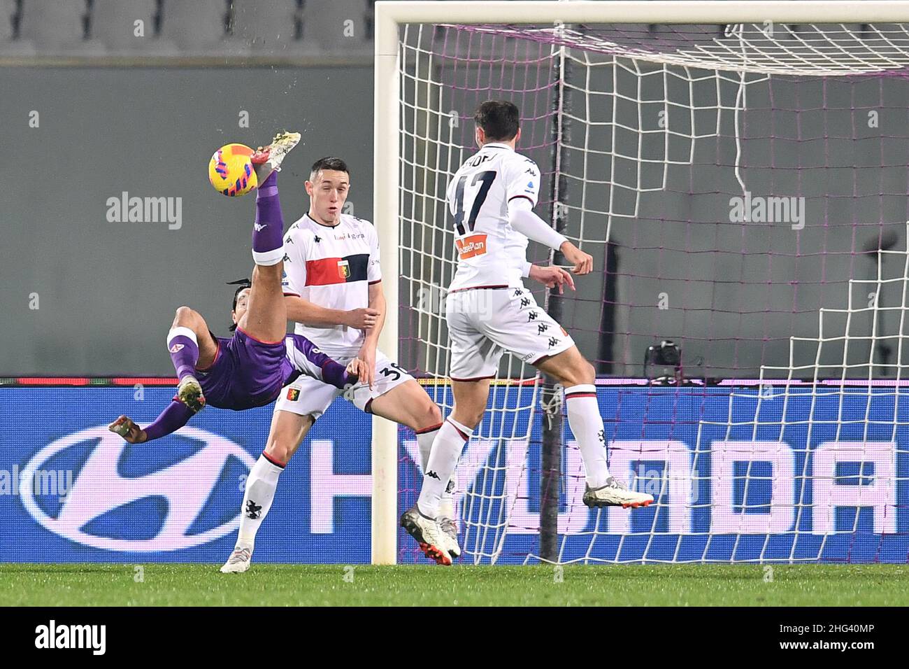 Artemio Franchi Stadium Florence Italy January Bicycle