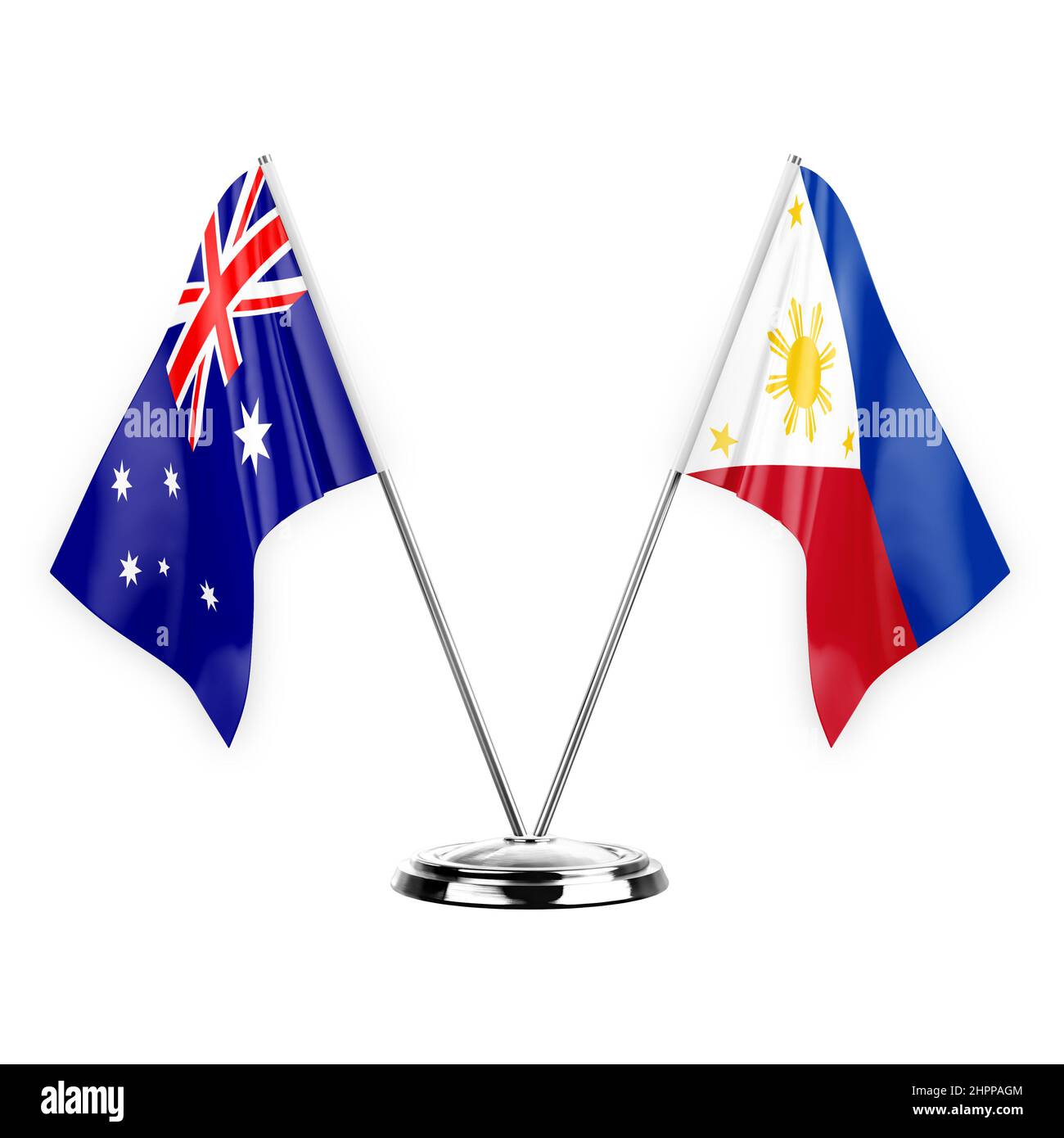 Australia Philippines Flag Cut Out Stock Images Pictures Alamy