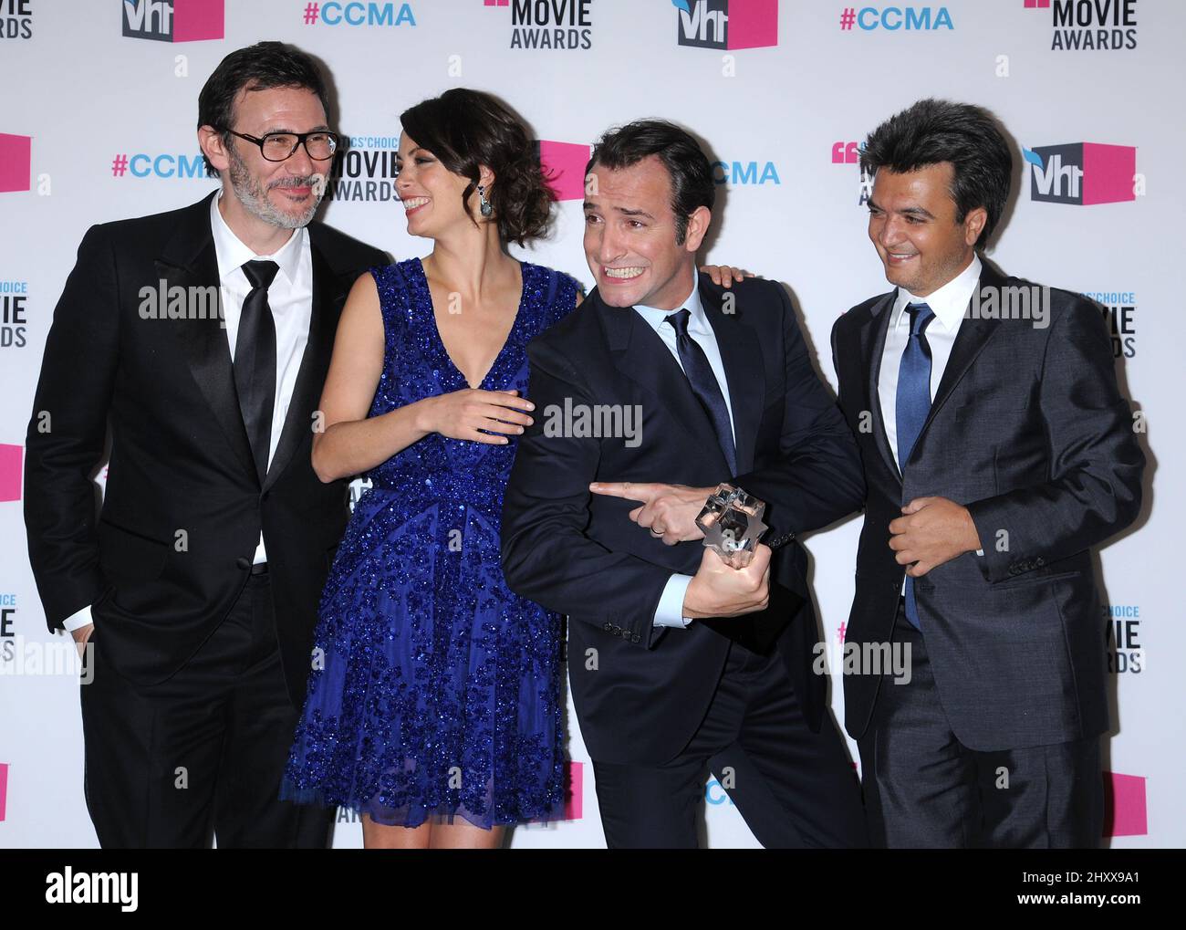 Michel Hazanavicius Berenice Bejo Thomas Langmann Jean Dujardin And