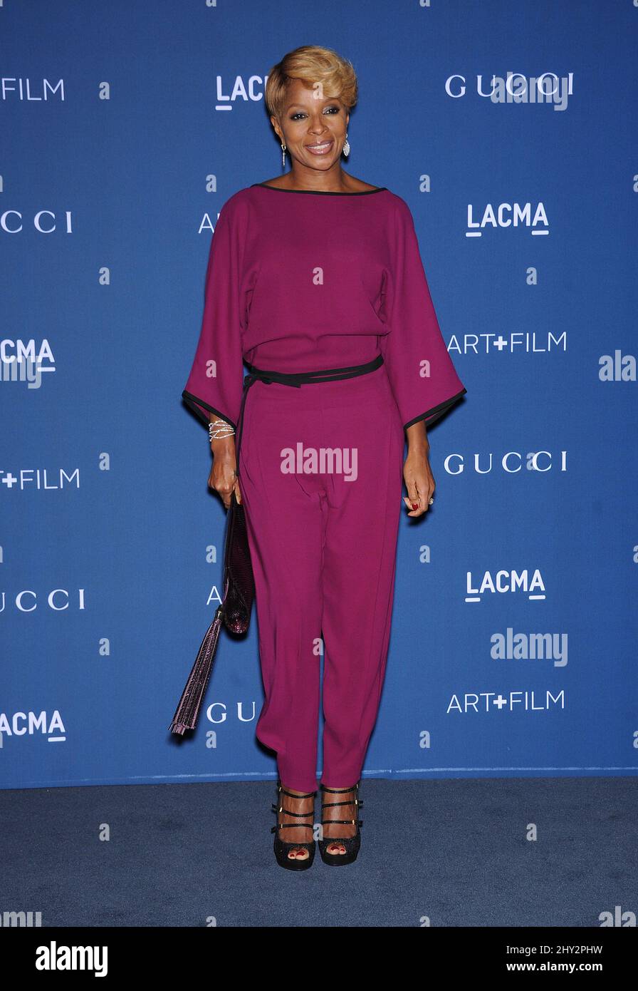 Mary J Blige Attending The Lacma Art Film Gala In Los Angeles