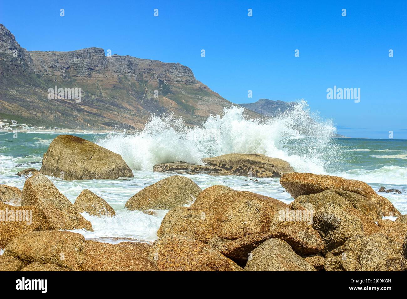 Beautiful Rocky Camps Bay Beach And Twelve Apostles Along Atlantic