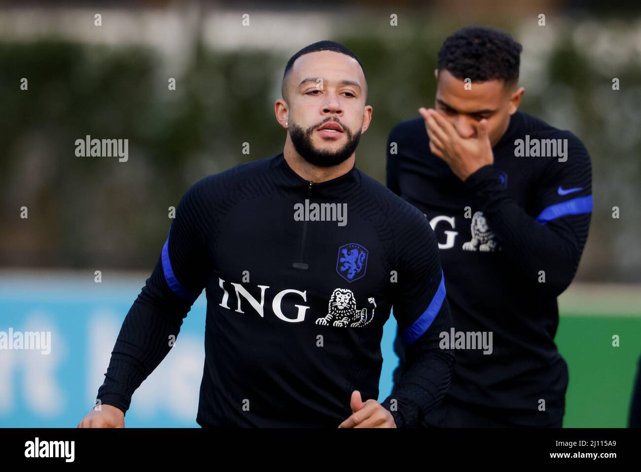 Zeist Netherlands March Memphis Depay Of The Netherlands During