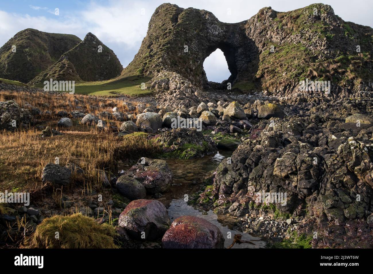 The Mystical Celtic Landscapes Of Ballintoy In County Antrim Northern