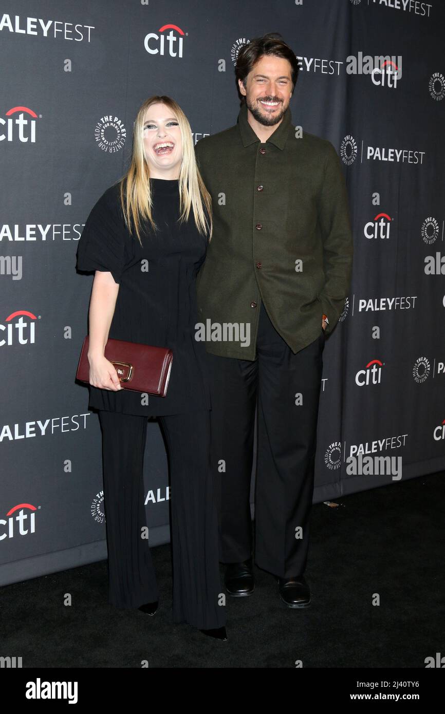 Los Angeles Apr Camille Razat Lucas Bravo At The Paleyfest