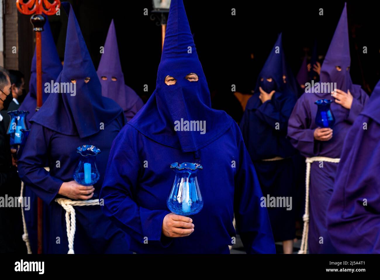 Roman Catholic Hooded Penitents Wearing Traditional Capirotes Began