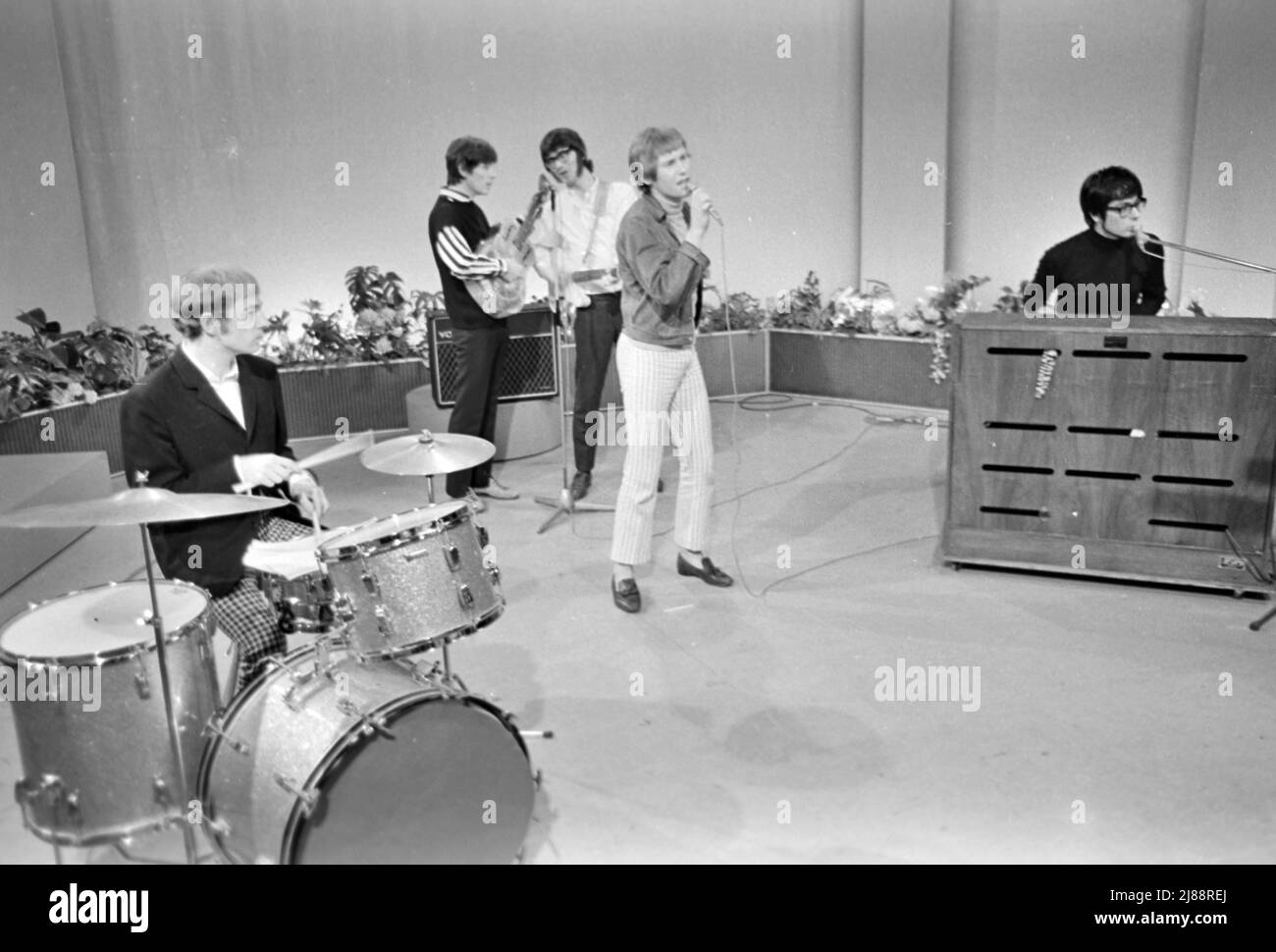 MANFRED MANN UK Rock Group In August 1966 Photo Tony Gale Stock Photo