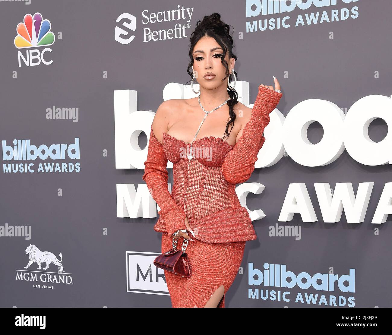 Kali Uchis On The Red Carpet At The Billboard Music Awards At Mgm