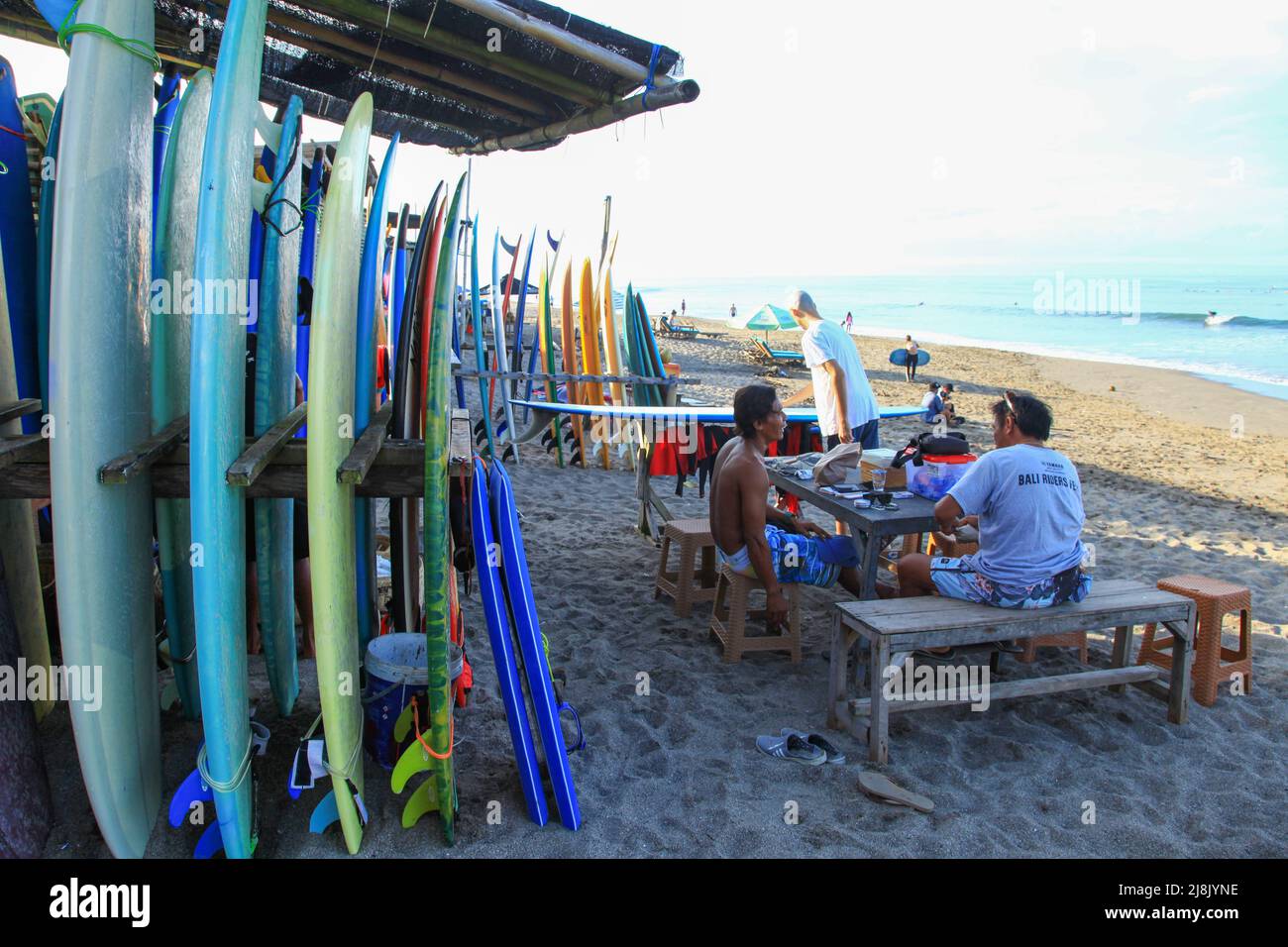 At Batu Bolong Beach In Canggu Bali Indonesia Stock Photo Alamy