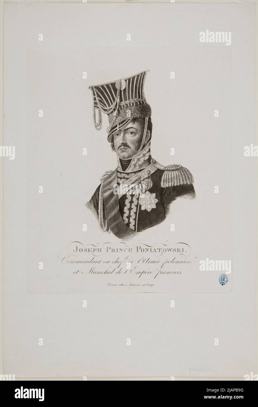 J Zef Antoni Poniatowski Chief Of The Poiish Army Marshal