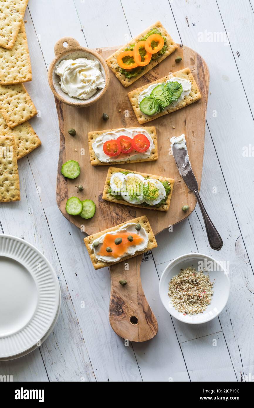 Savoury Biscuit Toppings Hi Res Stock Photography And Images Alamy