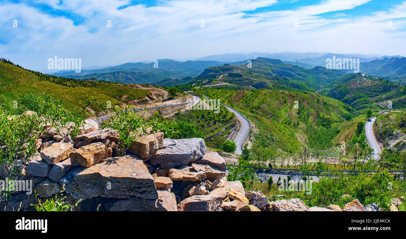 Great Wall Of Qi The Ancient Great Wall Stone The Spring And Autumn