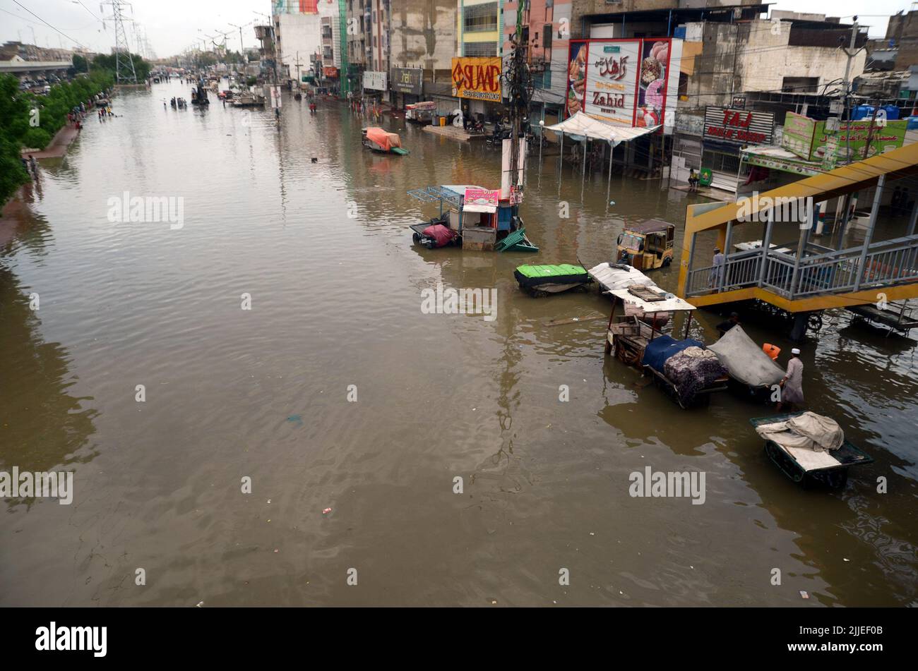 Karachi Pakistan Th July Photo Taken On July Shows