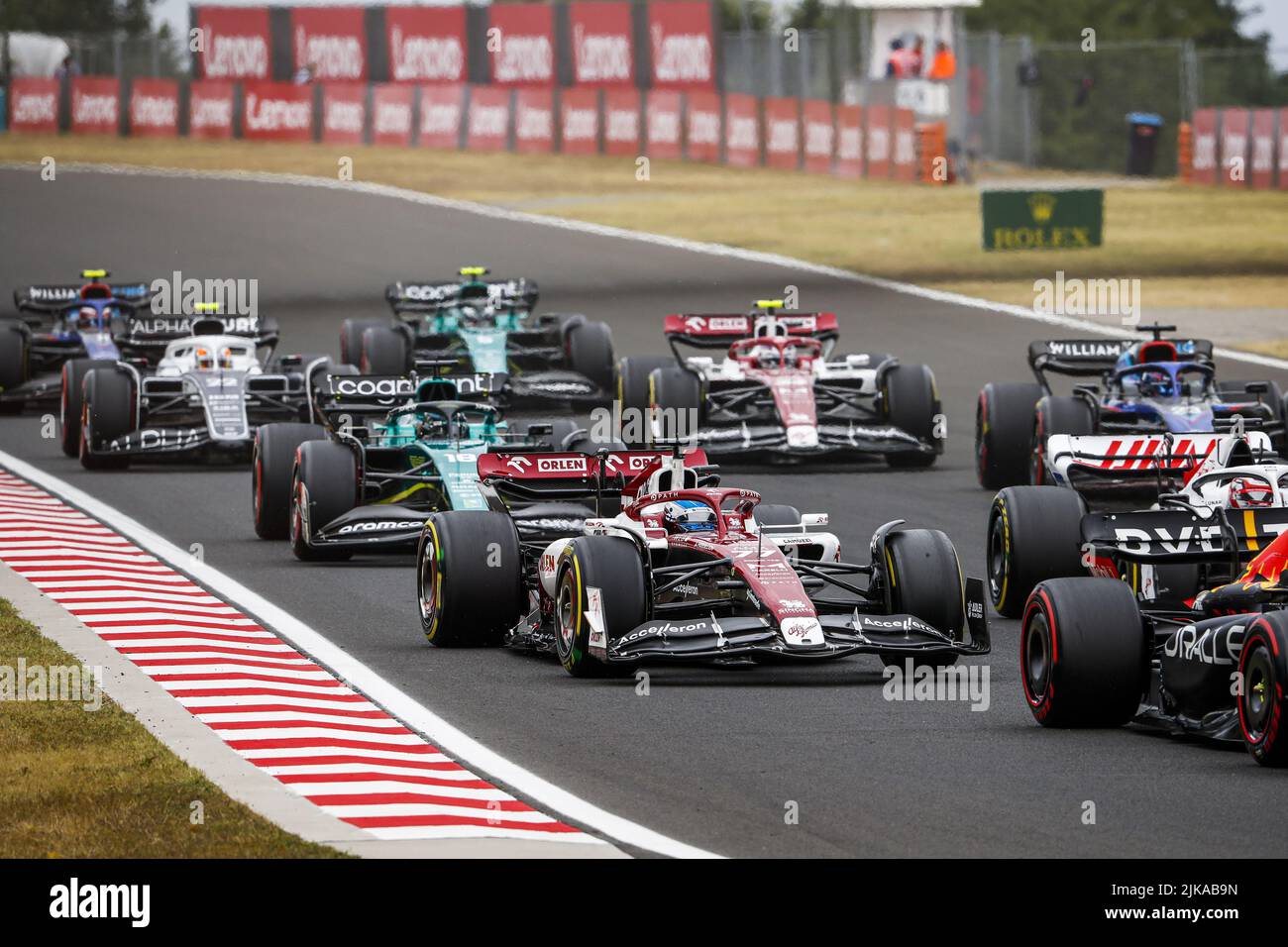 77 BOTTAS Valtteri Fin Alfa Romeo F1 Team ORLEN C42 Action During