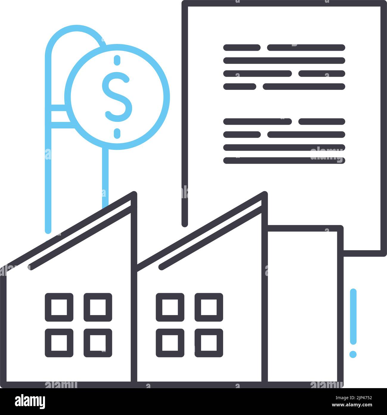 Accredited Investor Line Icon Outline Symbol Vector Illustration