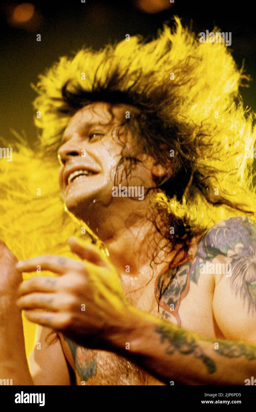 Ozzy Osbourne Pictured Performing In January Of 1989 Credit Ross