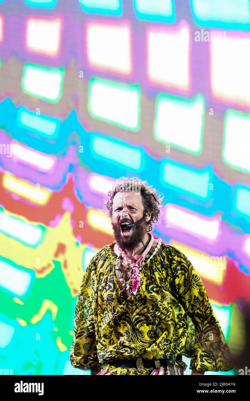 Vasto Italy Th Aug Lorenzo Cherubini Alias Jovanotti Sings