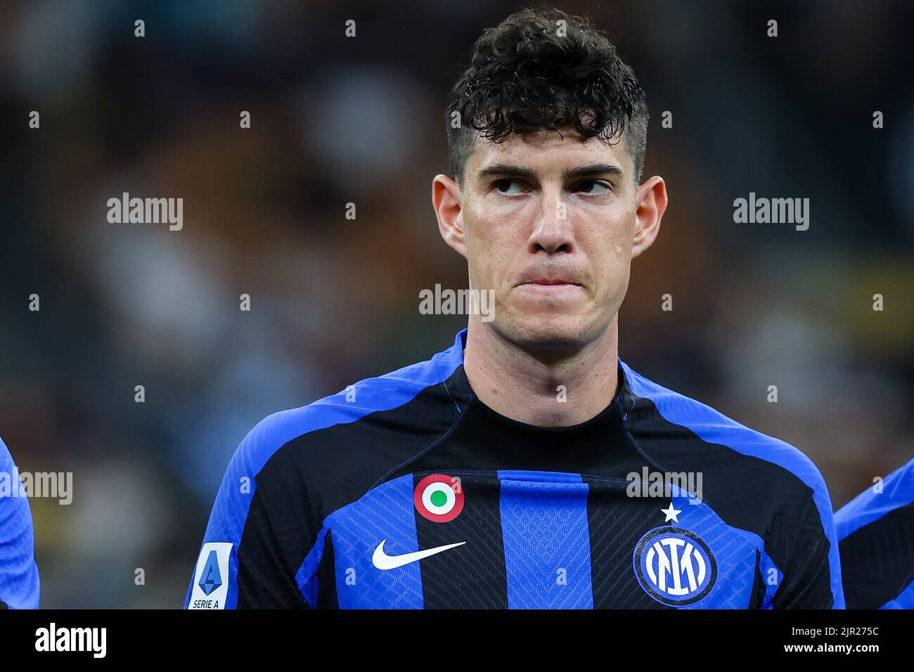 Alessandro Bastoni Of FC Internazionale Looks On During The Serie A