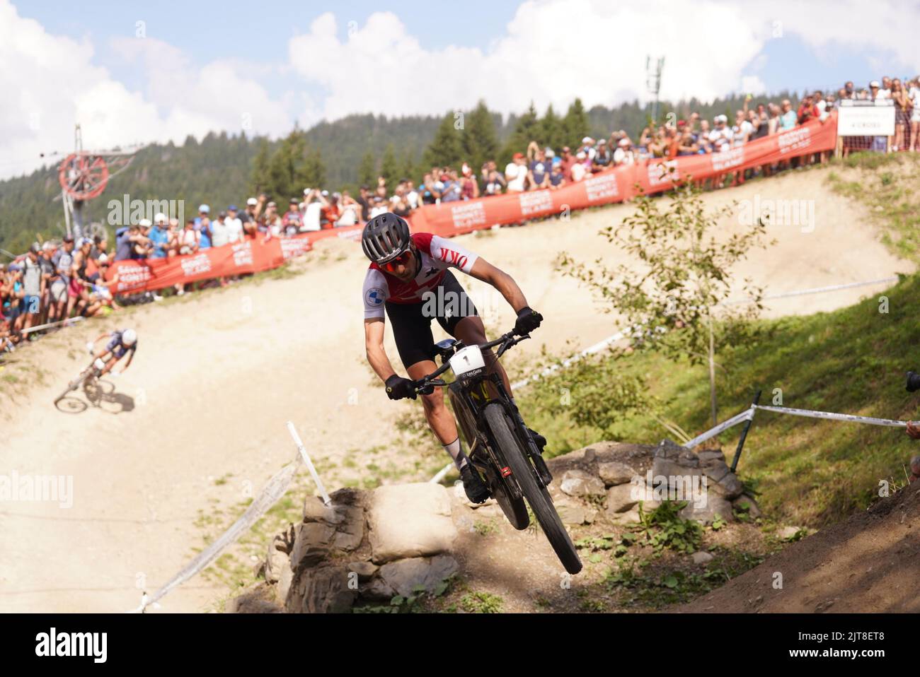 Schurter Nino During Uci Mountain Bike World Championships In Les Gets