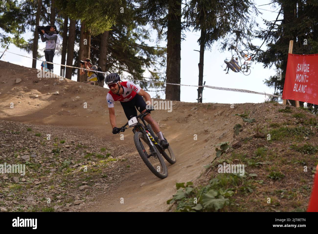 Schurter Nino During Uci Mountain Bike World Championships In Les Gets