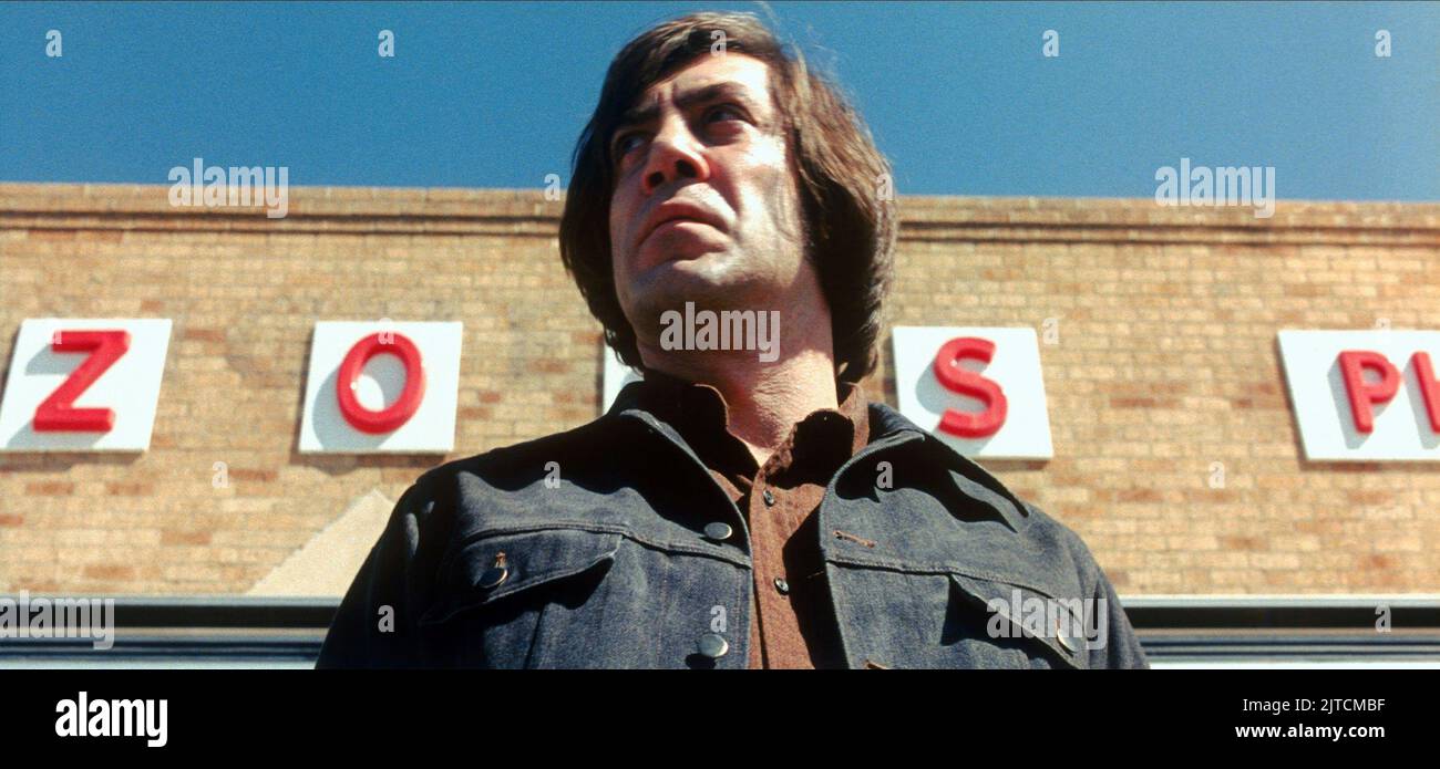 JAVIER BARDEM NO COUNTRY FOR OLD MEN 2007 Stock Photo Alamy