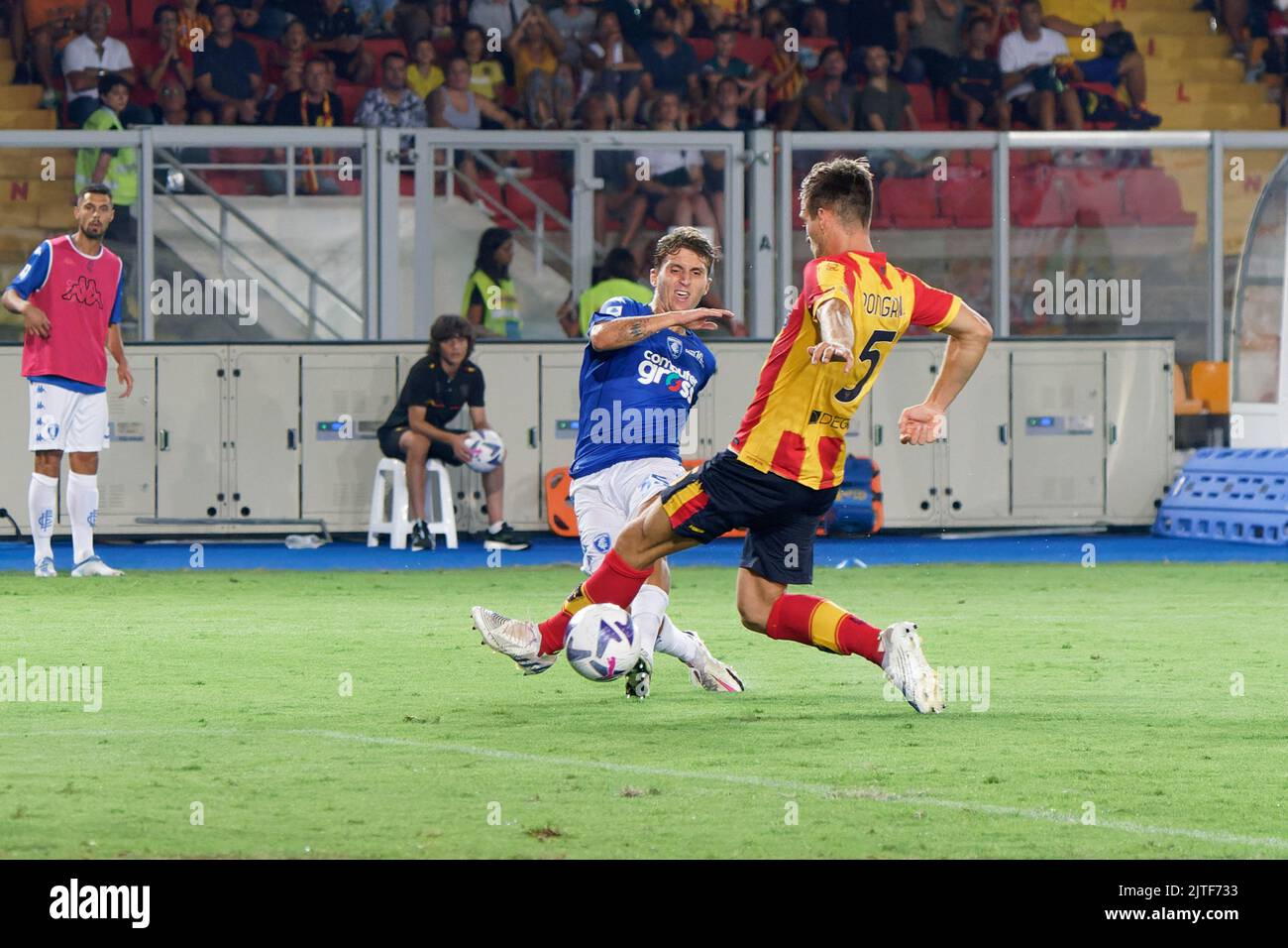 Via Del Mare Stadium Lecce Italy August 28 2022 Tommaso Baldanzi