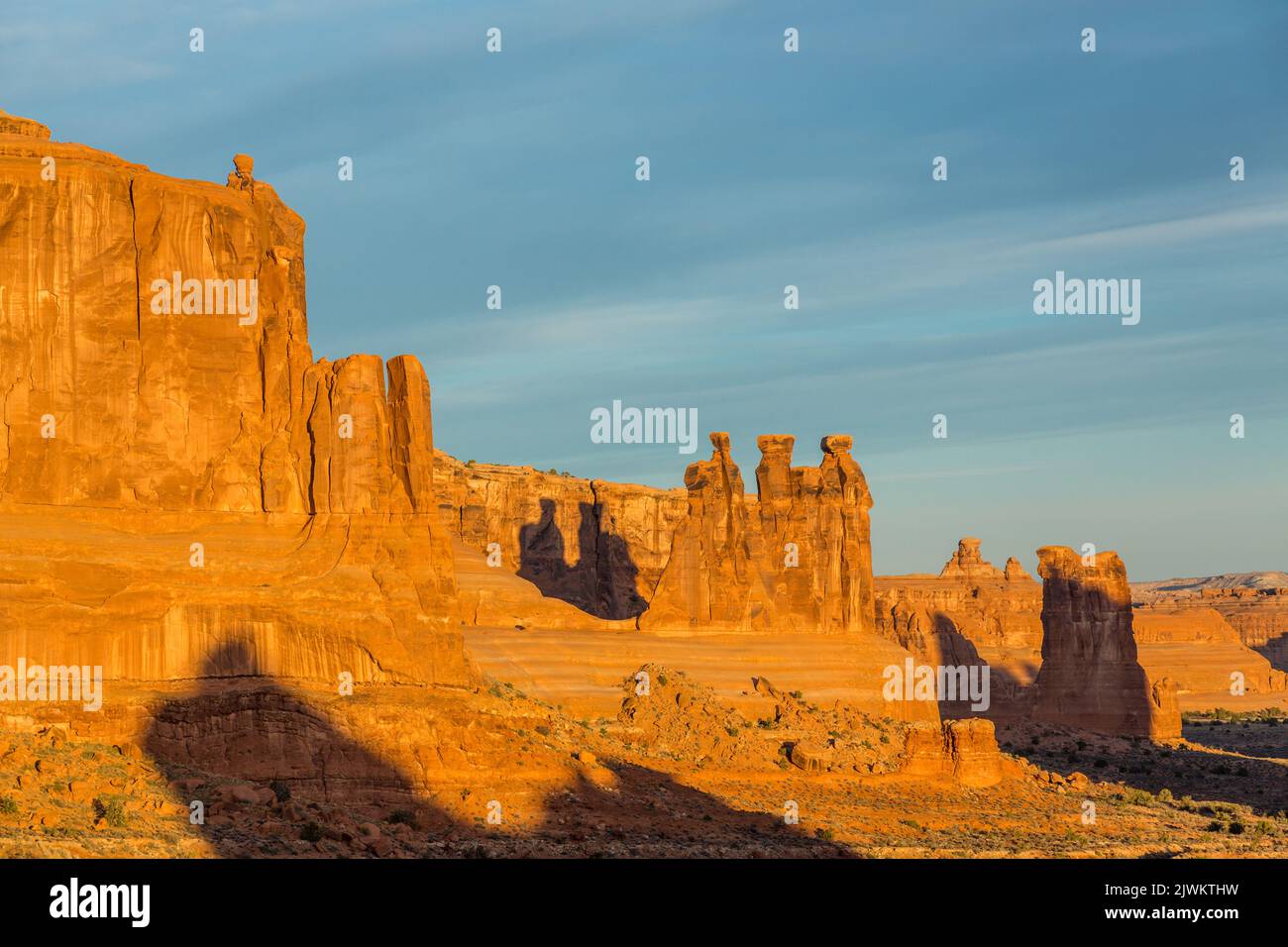 The Three Gossips And Sheep Rock Rock Formations In The Courthouse