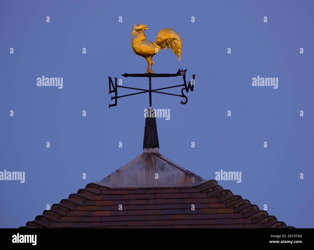 Weather Vane On Rooftop Hi Res Stock Photography And Images Alamy