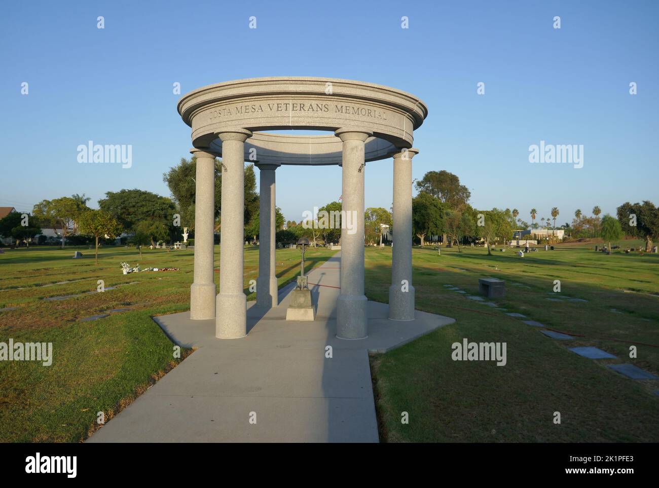 Costa Mesa California Usa Th September Costa Mesa Veterans Memorial