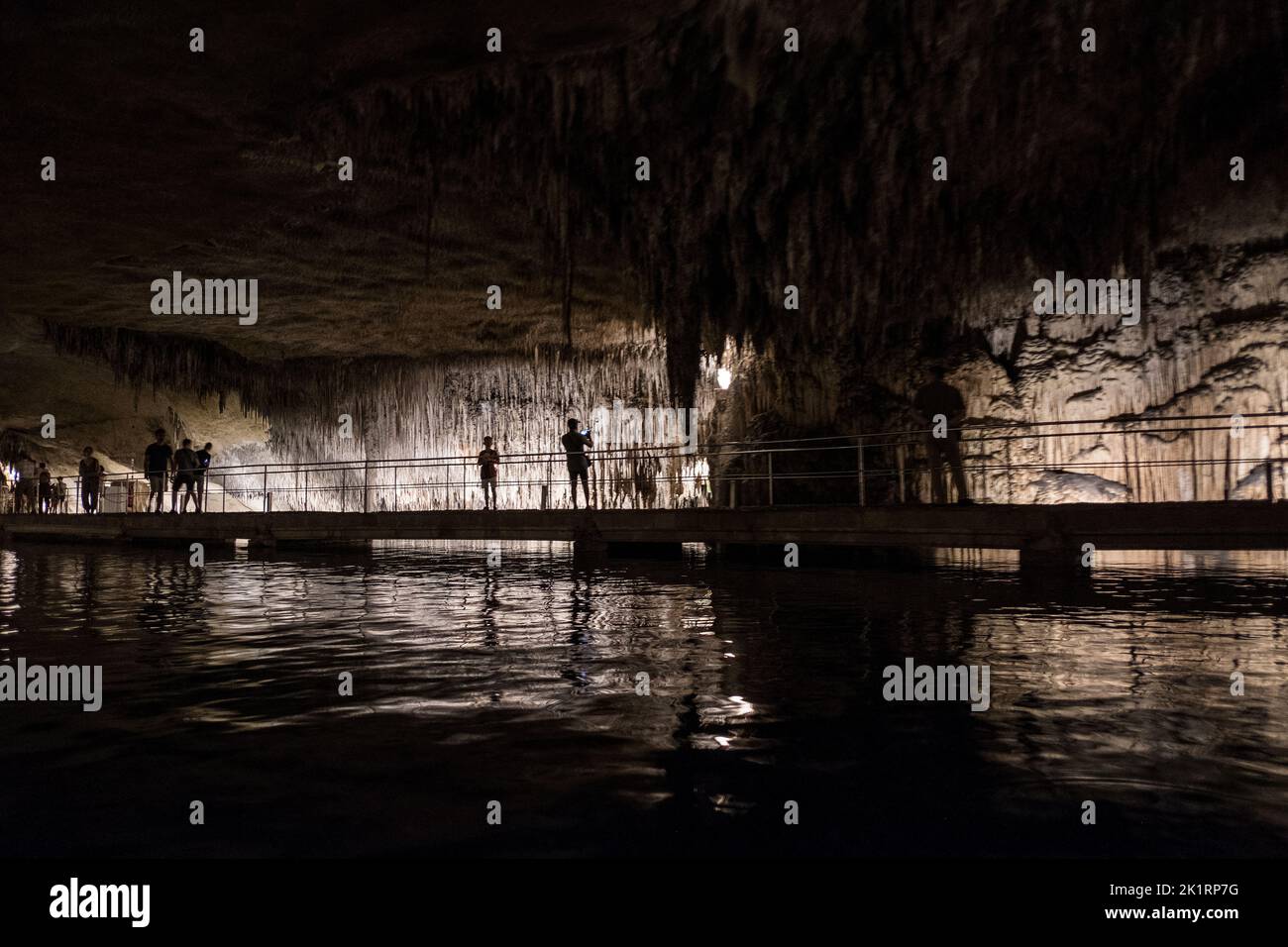 Drach Cuevas Dragon Caves Hams Caves Mallorca Spain Stock Photo Alamy