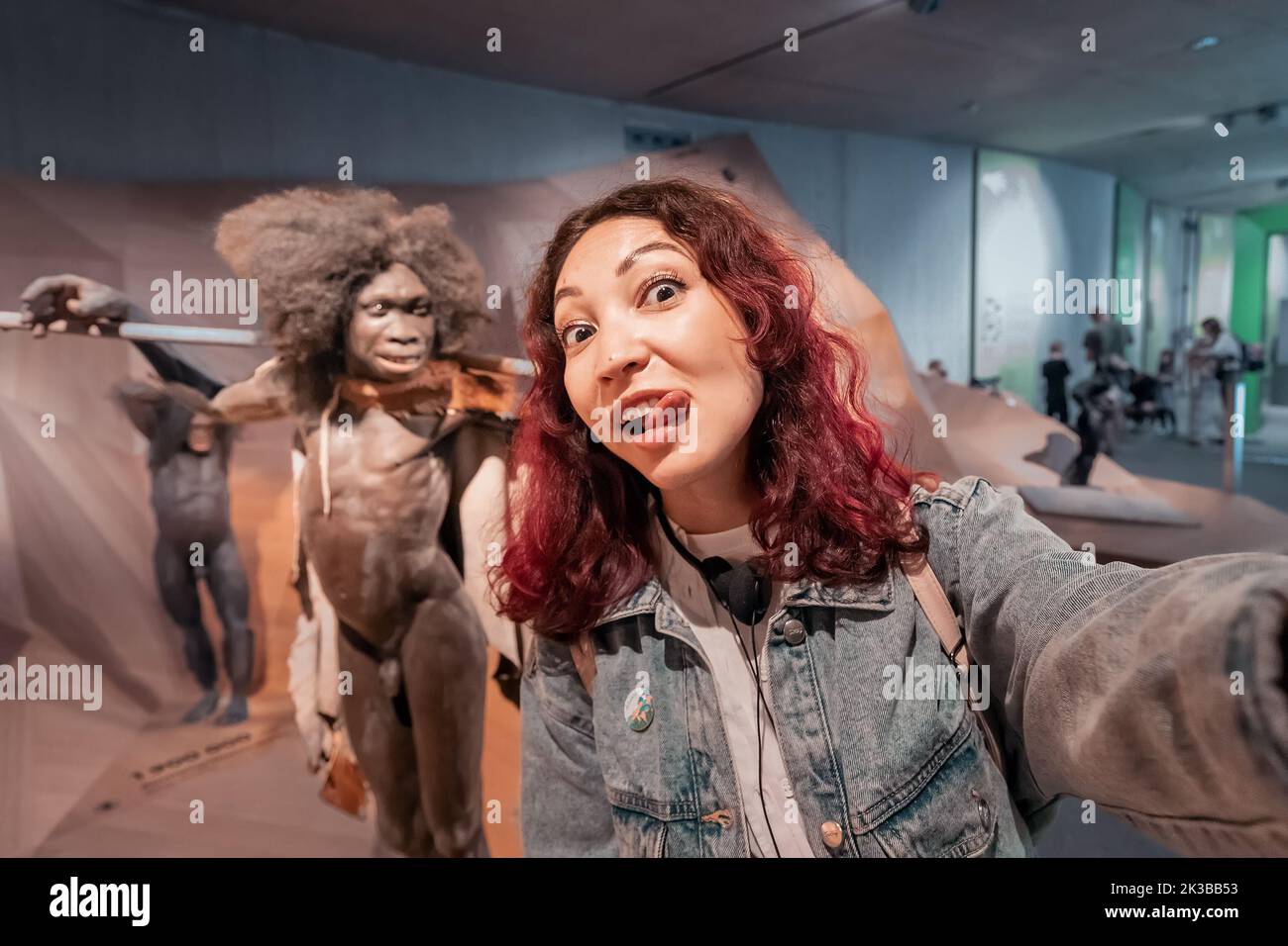 July Neanderthal Museum Germany Funny Modern Homo Sapiens