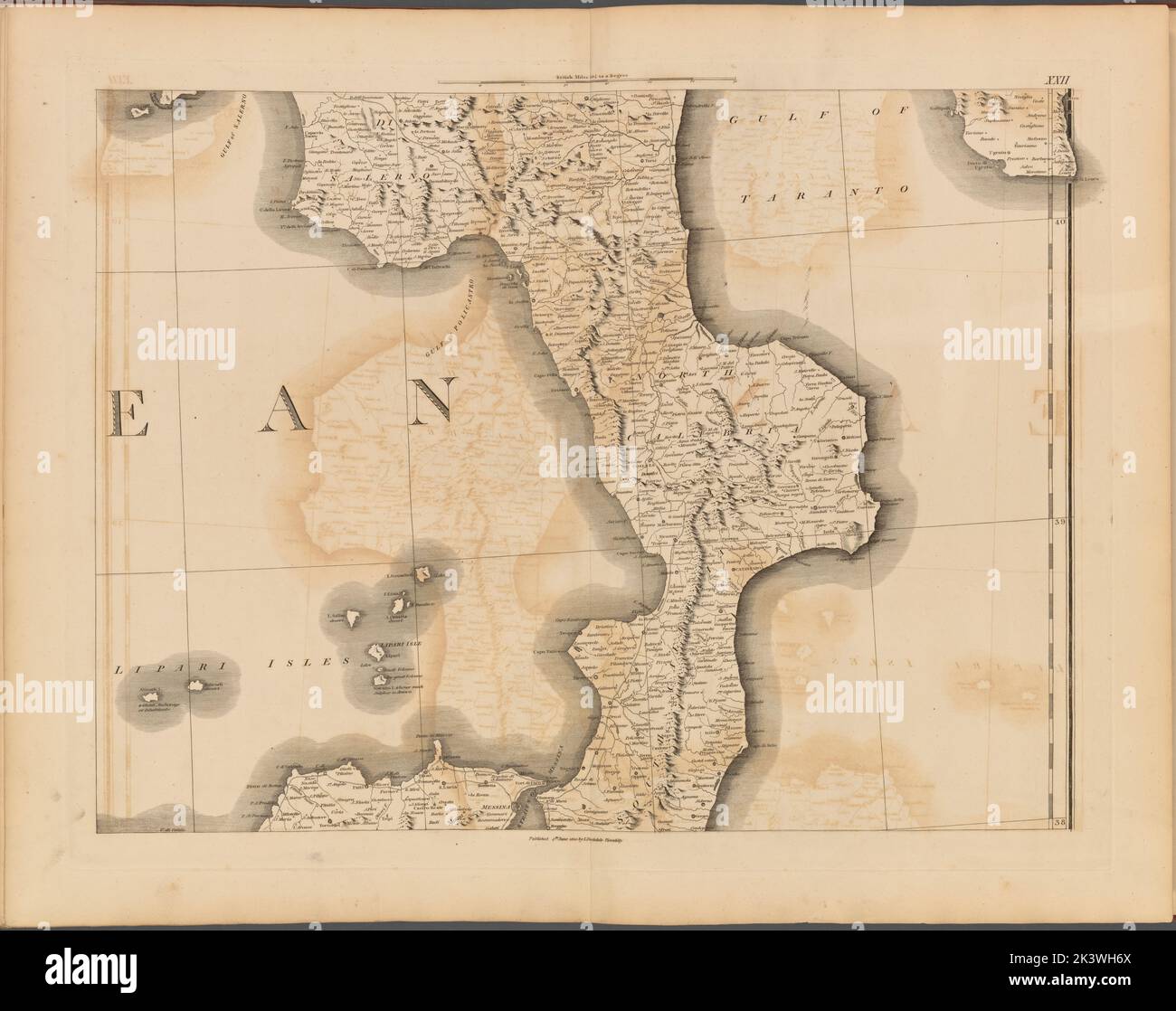 Plate XXII A General Map Of The Empire Of Germany Holland The