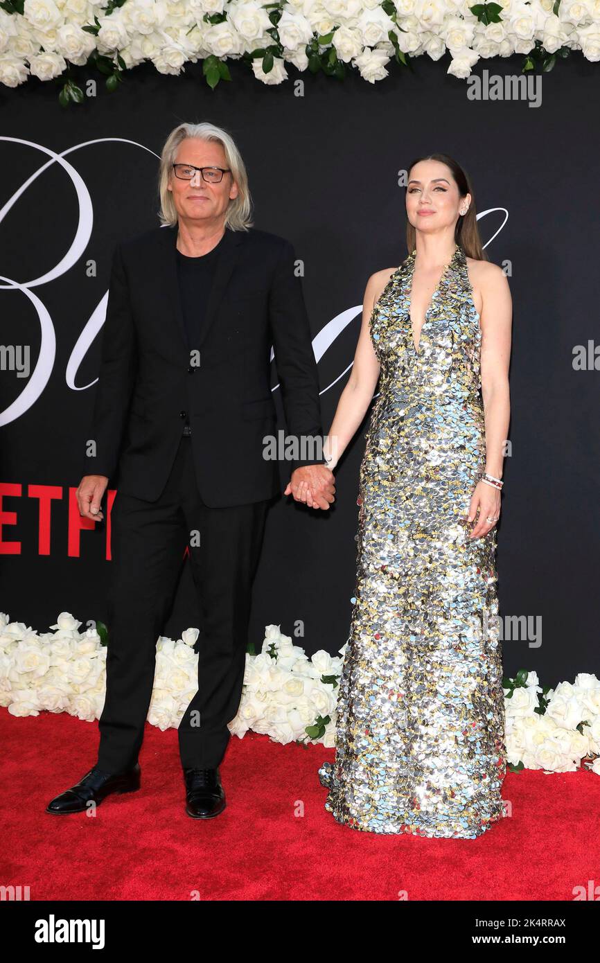 LOS ANGELES SEP 13 Andrew Dominik Ana De Armas At The Blonde Premiere At The TCL Chinese