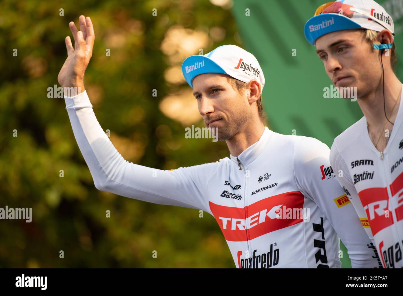 Bergamo Italy 08th Oct 2022 Bauke Mollema Team Trek Segafredo